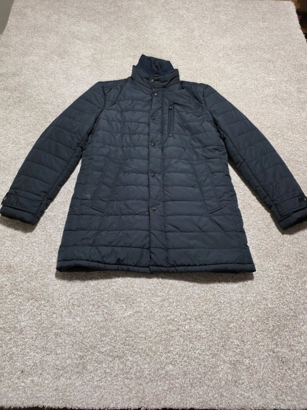 Top Secret Rain Repellent Smart Wear Men’s Puffer Black Jacket Size Large